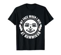 Rummikub Tilesjoker Rey Reina Jugador Mi Cara Rummikub Camiseta