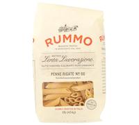 Rummo Lenta Lavorazione, Penne Rigate, (n.º 66) 1 libra (Paquete de 4)