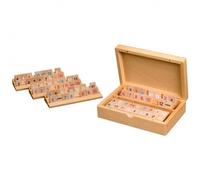 Rummy - Estuche de Madera - Completo de Haya - Pequeño