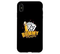 Rummy Master Hobby Juego de Cartas Romme Carcasa para iPhone XS MAX
