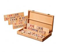 Rummy - Okey - Caja De Madera - Haya