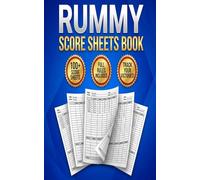 Rummy Score Pad: Classic Card Game Score Sheets (The Master Scorecard Series)