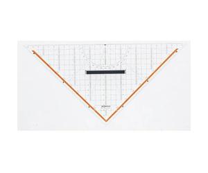 Rumold Geometría 1058 Transparente Longitud de la hipotenusa: 32,5 cm