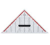 Rumold Triángulo de TZ y geometría, 1158, 32,5 cm, plástico transparente