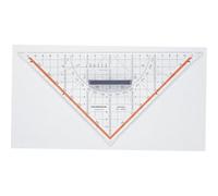 Rumold Triángulo Geometría 1054 Transparente Longitud de la Hipotenusa: 25 cm