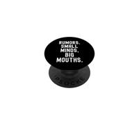 Rumores Mentes pequeñas Bocas Grandes Hombres ingeniosos Mujeres PopSockets PopGrip Adhesivo