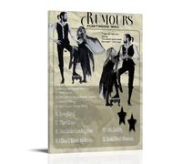 Rumours-Fleetwood MacPhoto Póster de paisaje para decoración del hogar y la oficina, lienzo decorativo para pared, decoración familiar moderna, baño, estilo marco de 50 x 75 cm