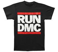 Run DMC Logo Black T-Shirt X-Large