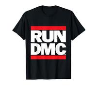 RUN DMC Official Logo Dark Camiseta