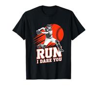 Run I Dare You Baseball Go Ahead & Run I Dare You To Run On Camiseta