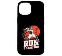 Run I Dare You Baseball Go Ahead & Run I Dare You To Run On Carcasa para iPhone 15