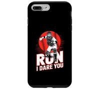 Run I Dare You Baseball Go Ahead & Run I Dare You To Run On Carcasa para iPhone 7 Plus/8 Plus