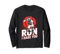 Run I Dare You Baseball Go Ahead & Run I Dare You To Run On Manga Larga