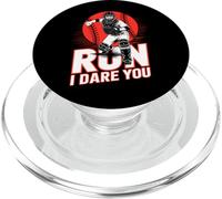 Run I Dare You Baseball Go Ahead & Run I Dare You To Run On PopSockets PopGrip para MagSafe