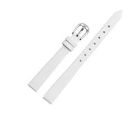 Run Ken Compatible Con Pulseras De Reloj Fossil, Pulsera Pequeña De 6mm, 8mm, 10m, 12mm, Correa De Reloj Con Hebilla De Acero Inoxidable, Negro, Morado, Rojo(White,10mm rose gold)