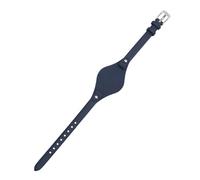 Run Ken Correa De Reloj De Cuero Genuino De 8 M, Correa De Reloj De Tamaño Pequeño Compatible Con Fossil ES4119 ES4176 ES3262 3077, Correas De Reloj, Correa De Reloj Con Alfombrilla(Dark blue_8mm rose