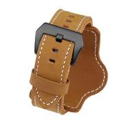 Run Ken Correa De Reloj De Piel De Vaca Genuina Compatible Con Panerai PAM111 441 Correa De Reloj For Hombre Correa De Muñeca Vintage Compatible Con Pulsera Diesel 20 22 24 Mm 26 Mm(Brown 02,24mm)
