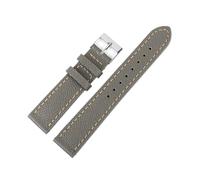 Run Ken Correa De Reloj Hecha A Mano Con Patrón De Palma De Cuero Genuino For Hombre, Correa De Pulsera De 20mm Y 22mm For Reloj Antiguo(Gary,20mm)