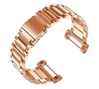 Run Ken Correas De Banda De Reloj De Pulsera Clásica De Acero Inoxidable Y Amp; Herramientas Compatibles Con El Reloj Deportivo Suunto Core All Black Silver Gold Rose(Rose)