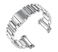 Run Ken Correas De Banda De Reloj De Pulsera Clásica De Acero Inoxidable Y Amp; Herramientas Compatibles Con El Reloj Deportivo Suunto Core All Black Silver Gold Rose(Silver)