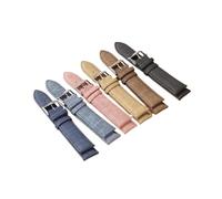 Run Ken Correas De Reloj De Nailon Vaquero De 10-22 Mm, Correa De Lona Suave For Hombre Y Mujer, Pulseras Deportivas Vintage, Correa De Muñeca(Dark gray,22MM_ROSE GOLD BUCKLE)