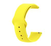 Run Ken Smartwatch Accessory 22mm Silicone Strap Is Used Compatible With Smartwatch DT78 L9 L13 Wearable Wristwatch Strap(Yellow)