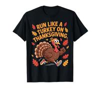 Run Like a Turkey Funny Thanksgiving Running Humor Camiseta