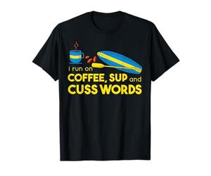 Run On Coffee, Sup, groserías, Gracioso remero Camiseta