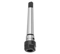 Run,Out Tolerance Portabrocas de Boquilla ER11 de 0,0005 Pulgadas, Torno CNC de Vástago Cónico Morse con Construcción de Acero Al Carbono, Rango de Sujeción de 1,7 Mm, Vástago
