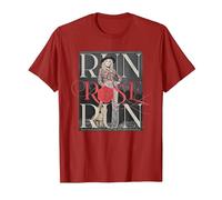 Run Rose Run Guitarra Dolly Parton Camiseta, Hombre, Arándano, L