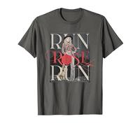 Run Rose Run Guitarra Dolly Parton Camiseta, Hombre, Asfalto, XXL