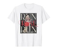 Run Rose Run Guitarra Dolly Parton Camiseta, Hombre, Blanco, 3XL