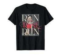 Run Rose Run Guitarra Dolly Parton Camiseta, Hombre, Negro, XL