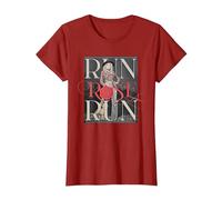 Run Rose Run Guitarra Dolly Parton Camiseta, Mujer, Arándano, L