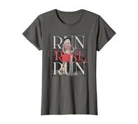 Run Rose Run Guitarra Dolly Parton Camiseta, Mujer, Asfalto, L
