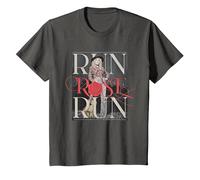 Run Rose Run Guitarra Dolly Parton Camiseta, Niños, Asfalto, 3 años
