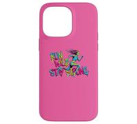Run Wild Stay Strong Gym Mujer Corredor Motivación Carcasa para iPhone 14 Pro MAX