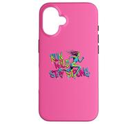 Run Wild Stay Strong Gym Mujer Corredor Motivación Carcasa para iPhone 16