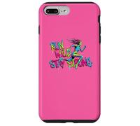 Run Wild Stay Strong Gym Mujer Corredor Motivación Carcasa para iPhone 7 Plus/8 Plus