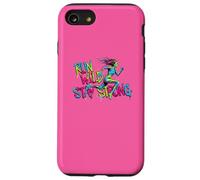 Run Wild Stay Strong Gym Mujer Corredor Motivación Carcasa para iPhone SE (2020) / 7/8