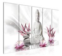 Runa Art Cuadro Buda Feng Shui Impresión de arte Cuadro in Lienzo no Tejido Sala Dormitorio 011656a