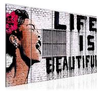 Runa Art Cuadro Life is Beautiful Impresión de arte Cuadro in Lienzo no Tejido Sala Dormitorio 301356a