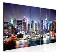 Runa Art Cuadro New York Impresión de arte Cuadro in Lienzo no Tejido Sala Dormitorio 605556a