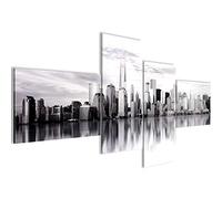 Runa Art Cuadro XXL New York 200 x 100 cm Impresión de arte in Lienzo no Tejido para Sala Dormitorio 029541c