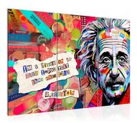 Runa Art Einstein Street Art Cuadro Lienzo no Tejido 3 Piezas Banksy Style Colorido Dormitorio Corredor 044931a
