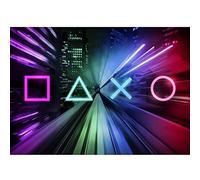 Runa Art Papel tapiz fotográfico 396 x 280 cm Game Console Gamers | Lana Decoración De Pared Sala Cuarto | Fabricación alemana | Colorido negro 9548012a