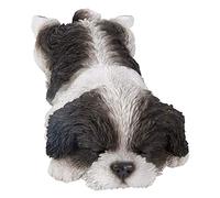 RUNADI Hi- Line Gift Shih Tzu - Estatua de Cachorro durmiendo