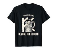 Runas Cerveza Germánica Celtas Diseños Camiseta gráfica económica