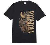 Runas nórdicas Vegvisir con Barba Trenzada de Guerrero Vikingo Comfort Colors Adult Heavyweight T-Shirt