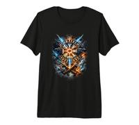 Runas vikingas Cultura Nórdica Regalos Vikingos Símbolo Camiseta Premium
